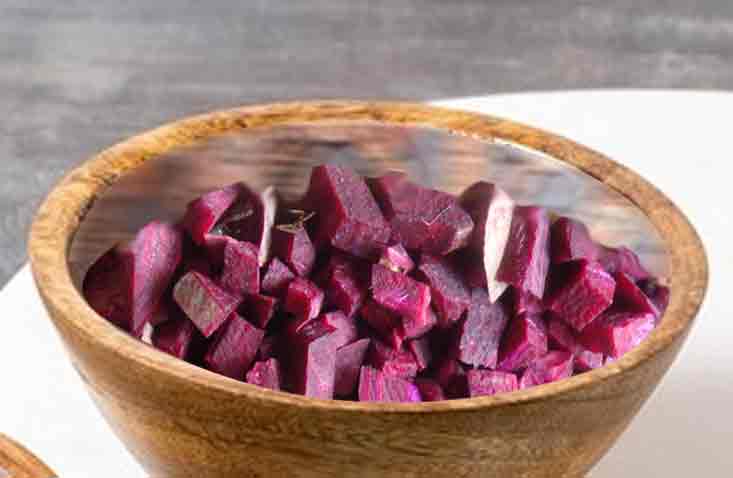 beetroot-pickle, no oil no boil food, raw food, natural food, healthy pickle, adupillai unavu, no cook food